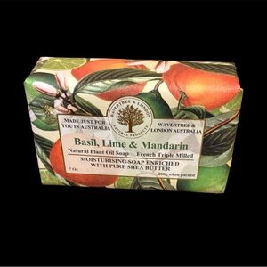 Wavertree & London Soap 200g ( 7 oz ) - Basil, Lime & Mandarin | Australian Soap